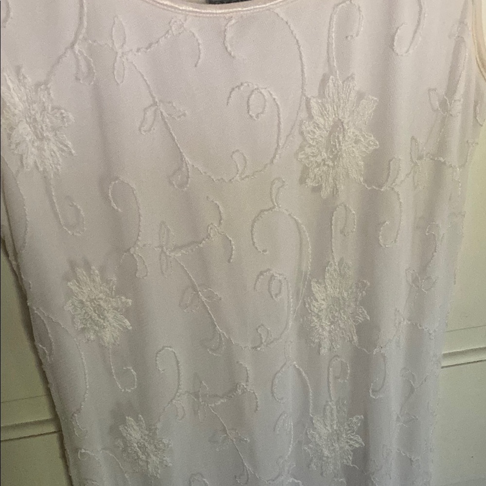 Rabbit Rabbit Rabbit White Embellished Maxi Dress View 3